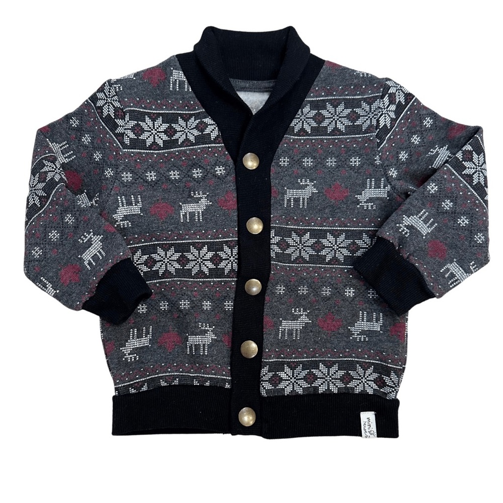 3 for $20 Mini Heroes Baby Nordic style sweatshirt fleece cardigan 12 months